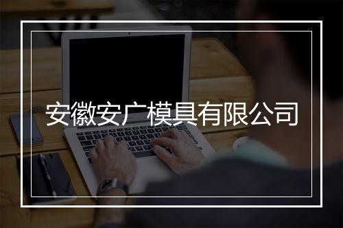 安徽安广模具有限公司