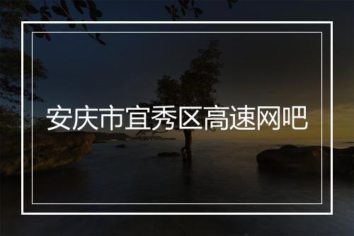 安庆市宜秀区高速网吧