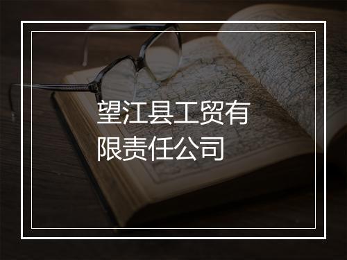 望江县工贸有限责任公司