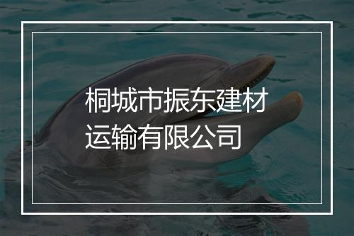 桐城市振东建材运输有限公司
