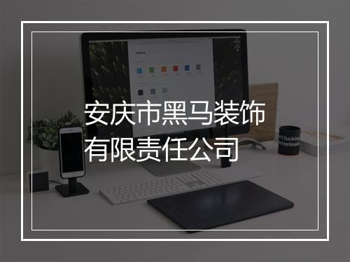 安庆市黑马装饰有限责任公司