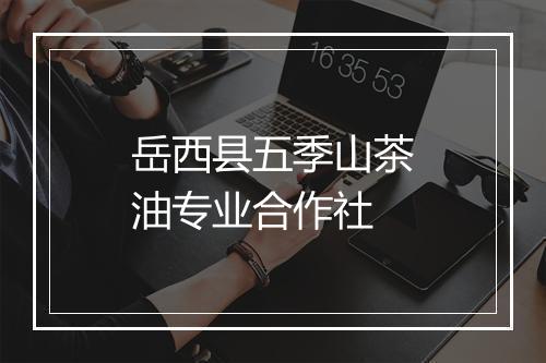 岳西县五季山茶油专业合作社